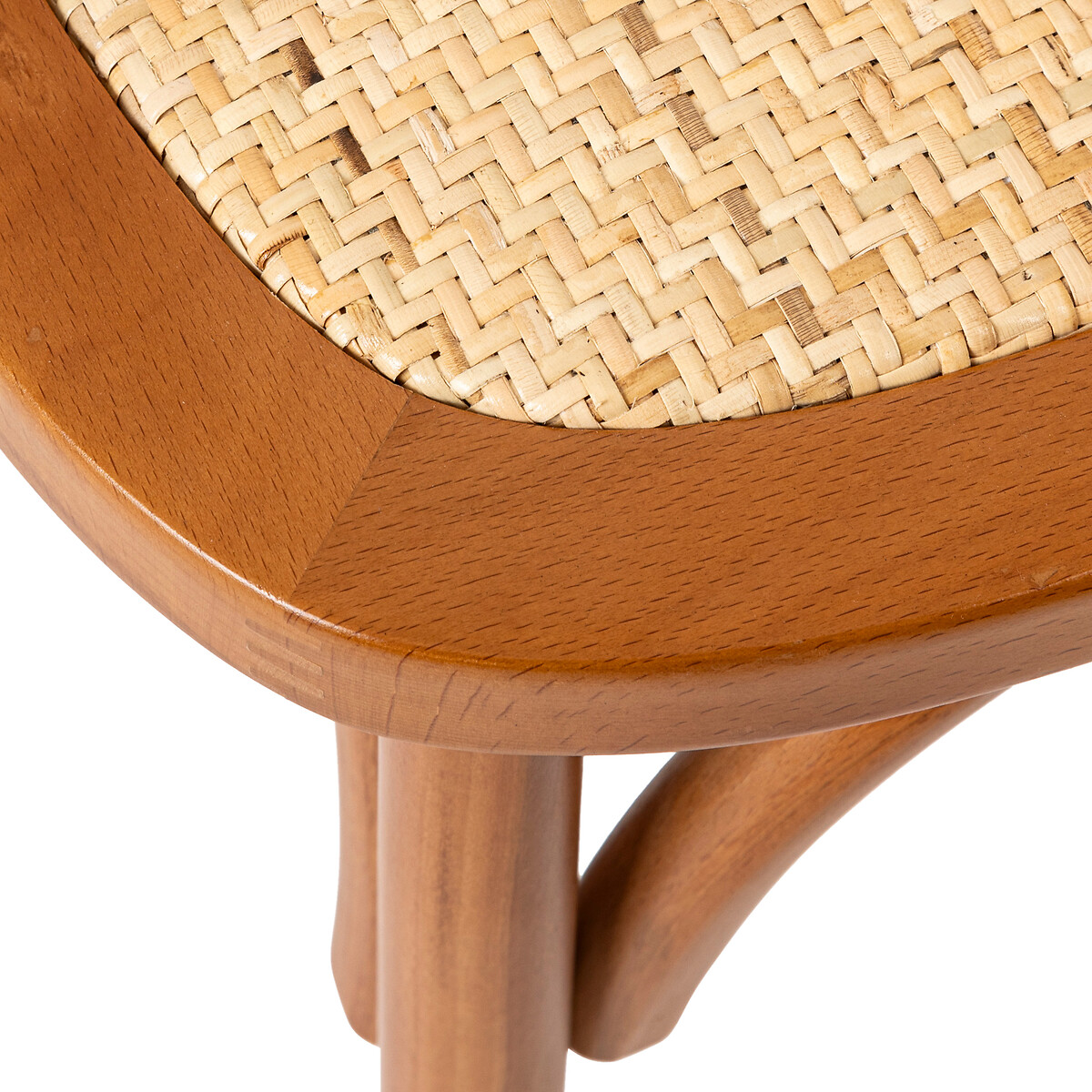 Cadeira ISAK castanha em madeira faia 54x48x89cm