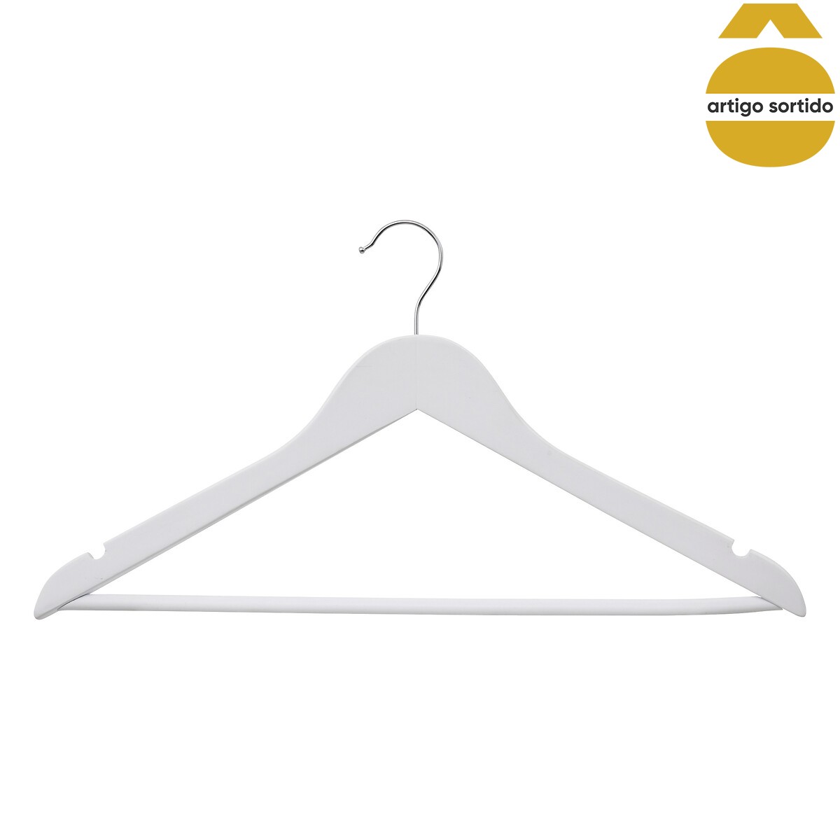 Conjunto de 3 cabides antiderrapantes