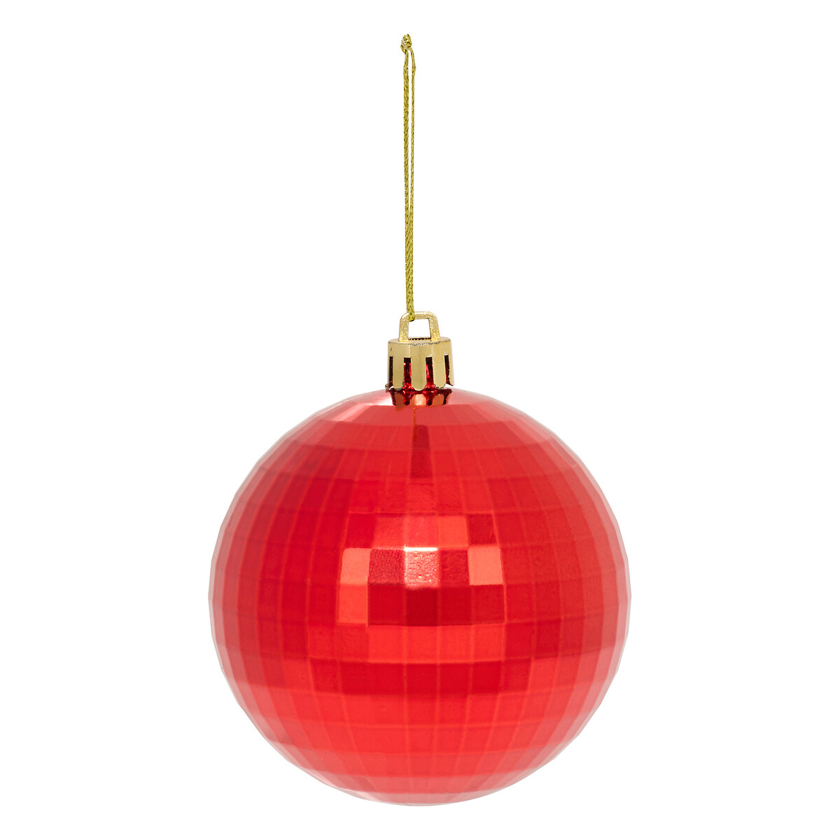 Bola de natal efeito espelho 8cm
