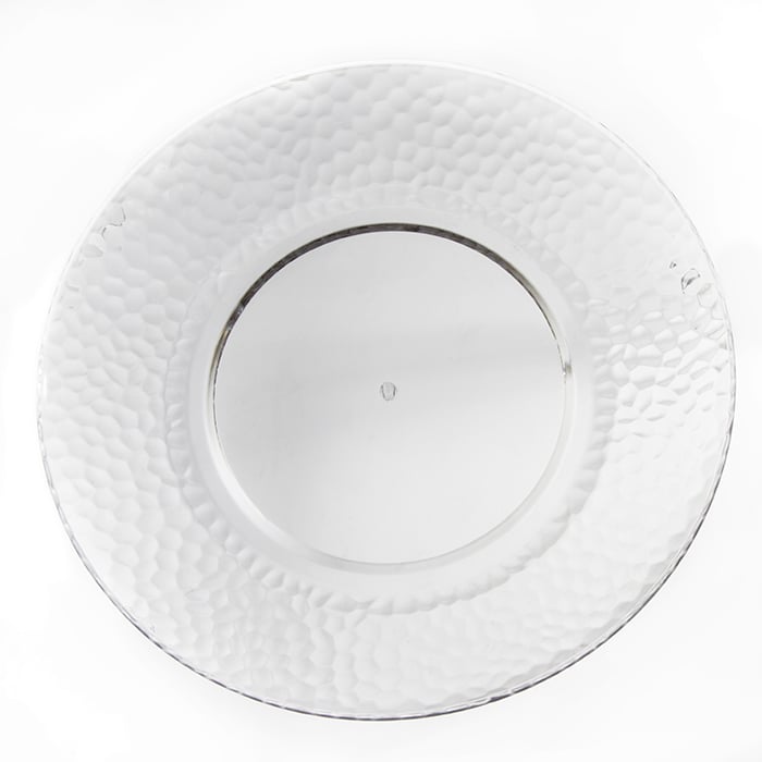 Prato raso em policarbonato