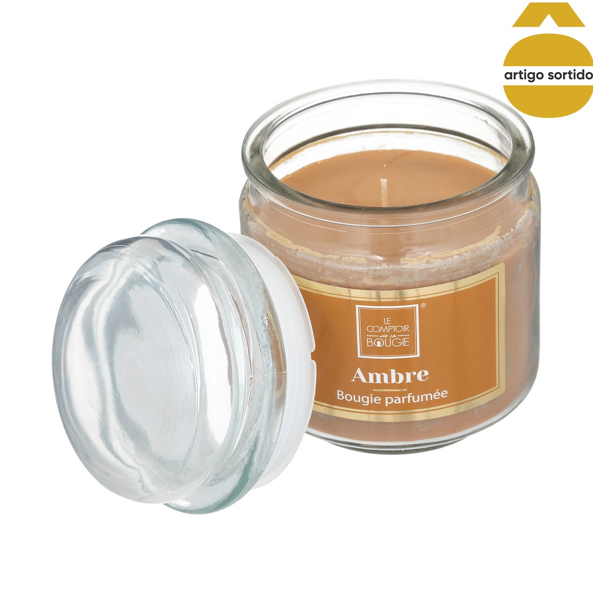 Vela Perfumada Em Copo De Vidro