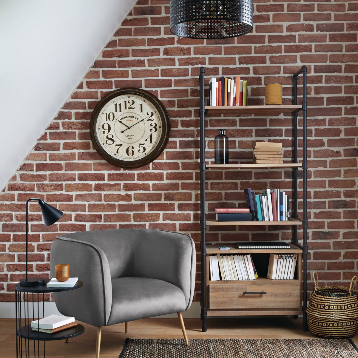 Mesa de apoio KOBU preta