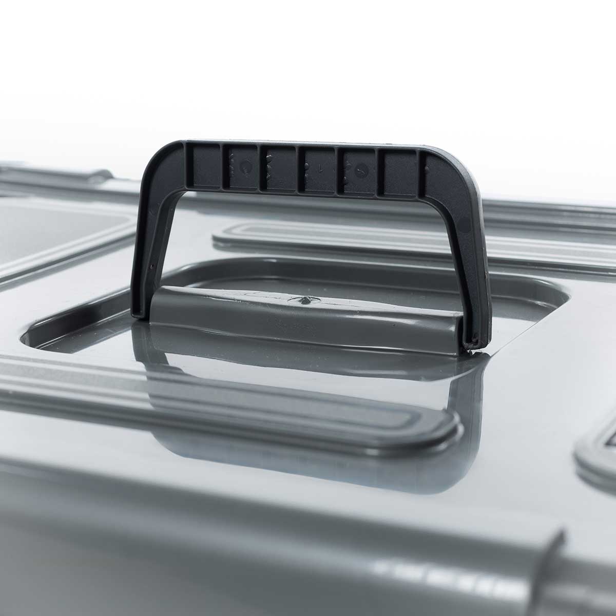 Caixa de arrumação EUROPA cinza 40l