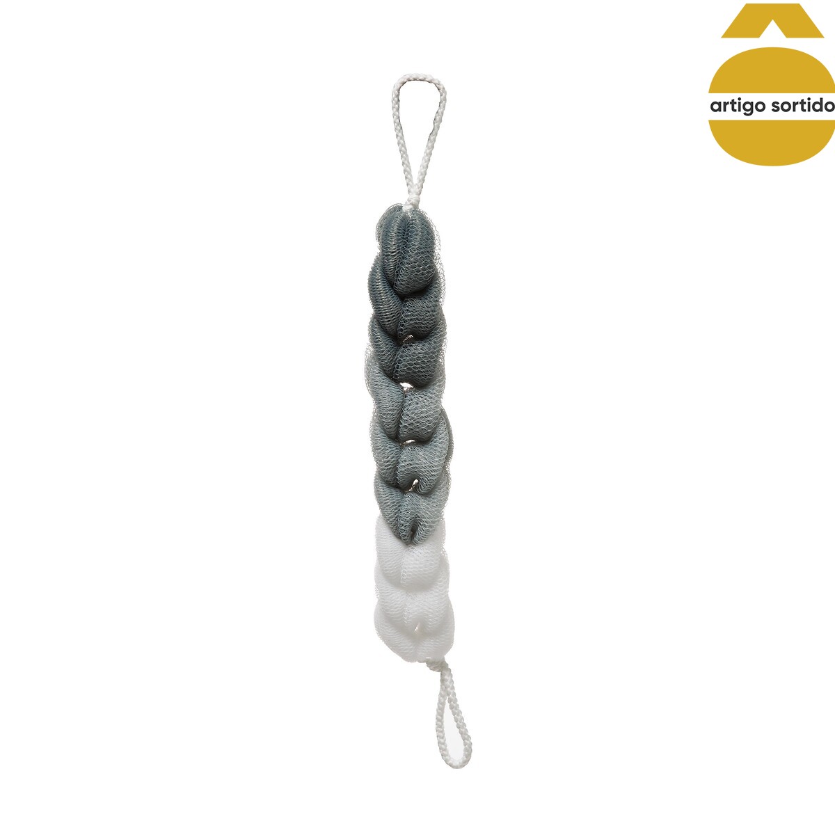 Esponja trança para banho