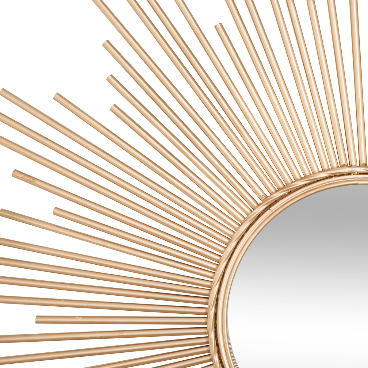 Espelho decorativo sol dourado 99cm