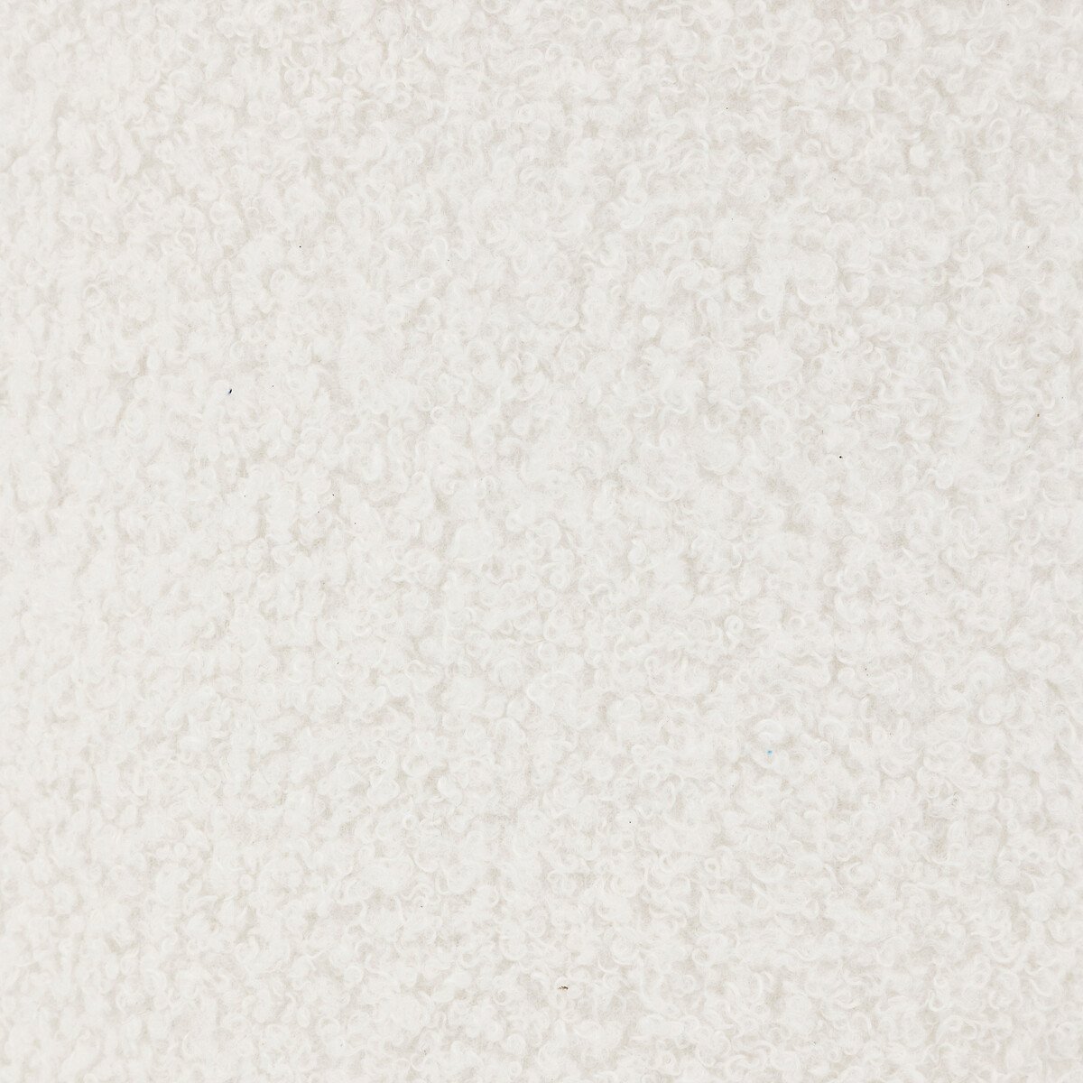 Candeeiro de mesa BONA branco com abajour em pelo boucl&eacute;