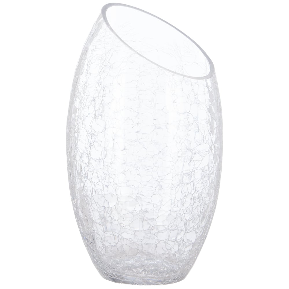 Jarra de vidro transparente CRAQUELE