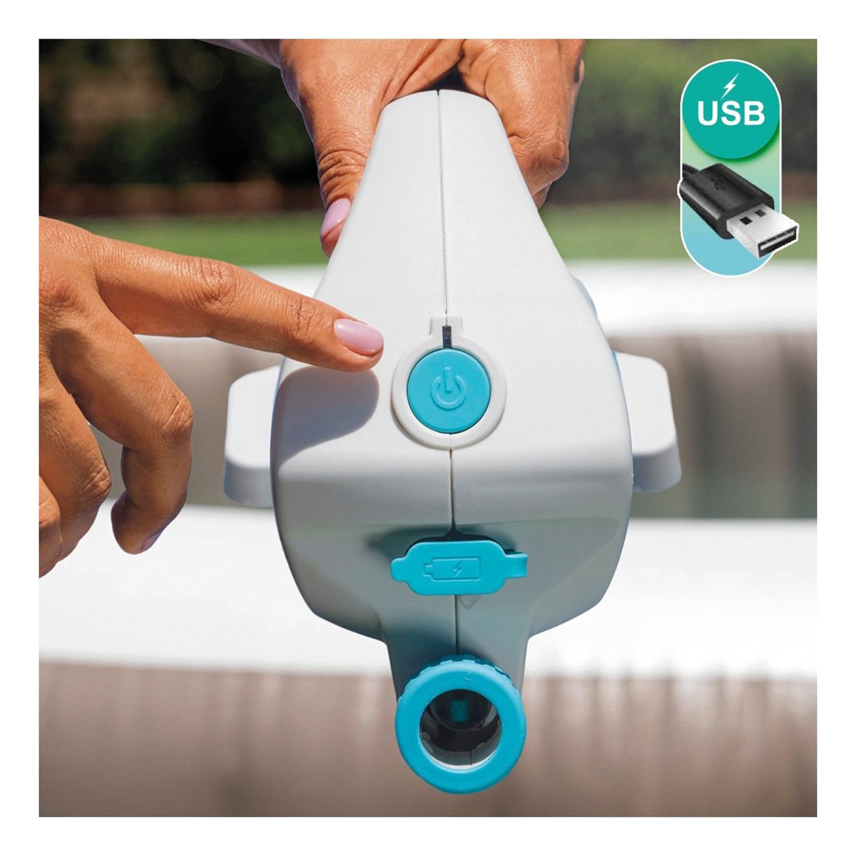 Aspirador de piscinas Intex manual