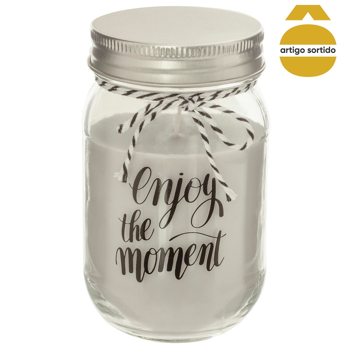 Vela perfumada vidro 205g