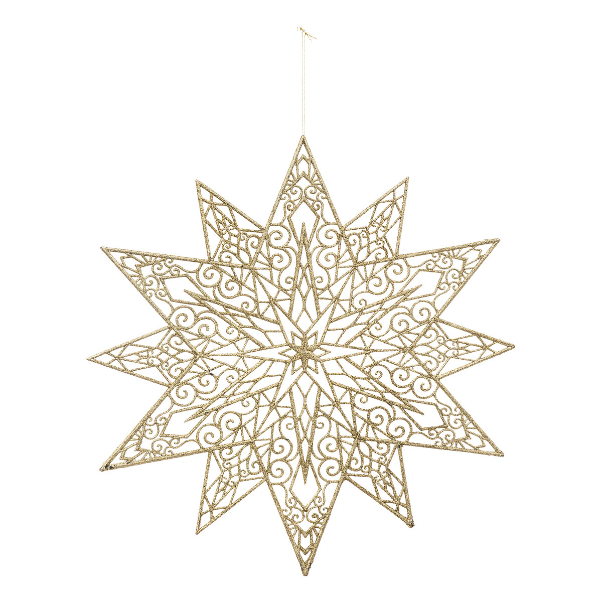 Estrela maxi dourada 48cm