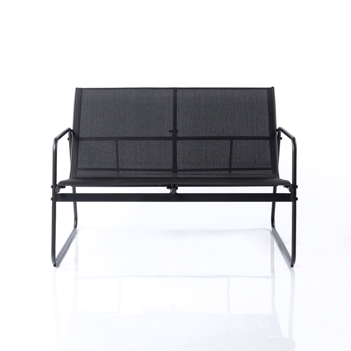 Conjunto de jardim preto para 4 pessoas