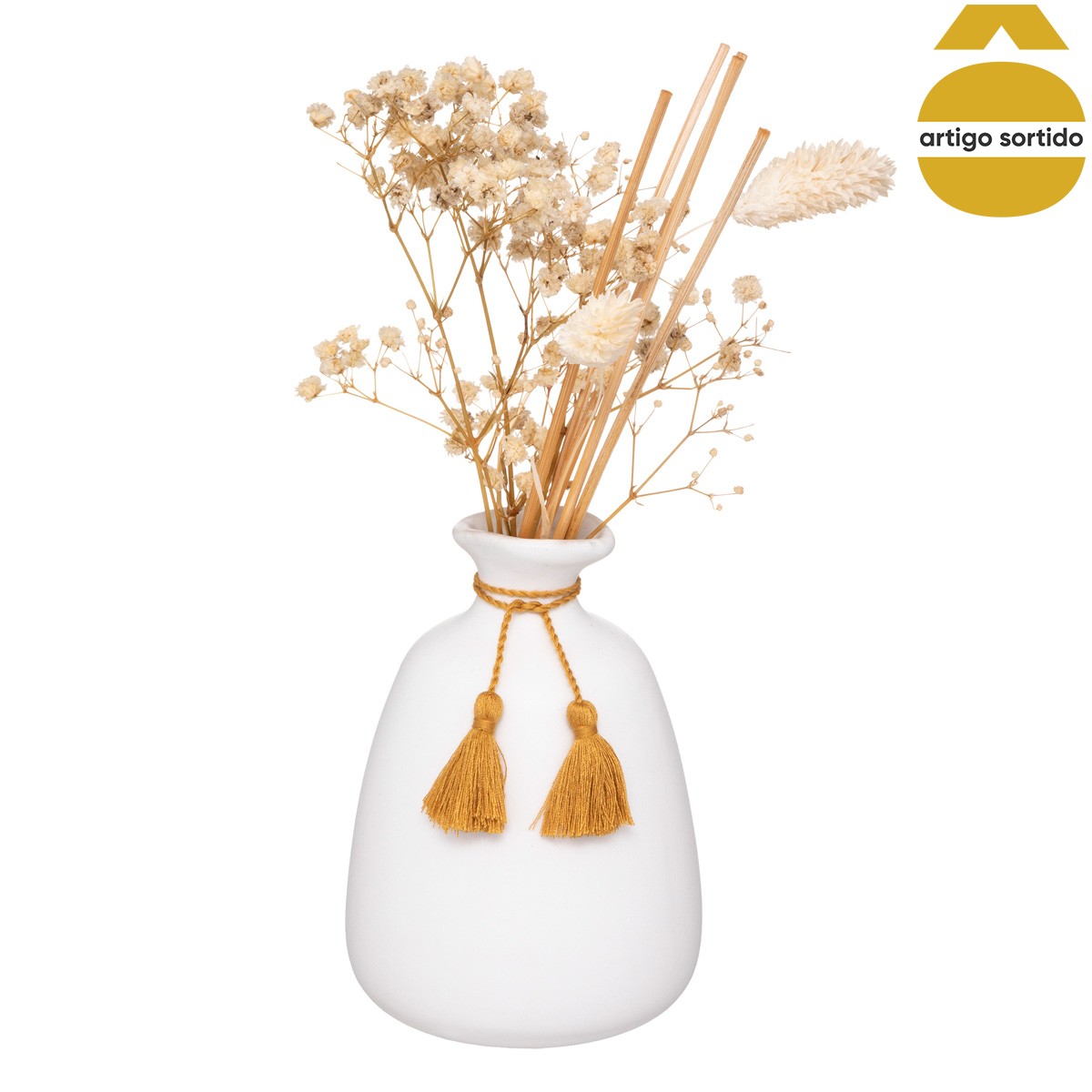 Ambientador com flores secas 200ml,  Ambientador com flores secas 200ml