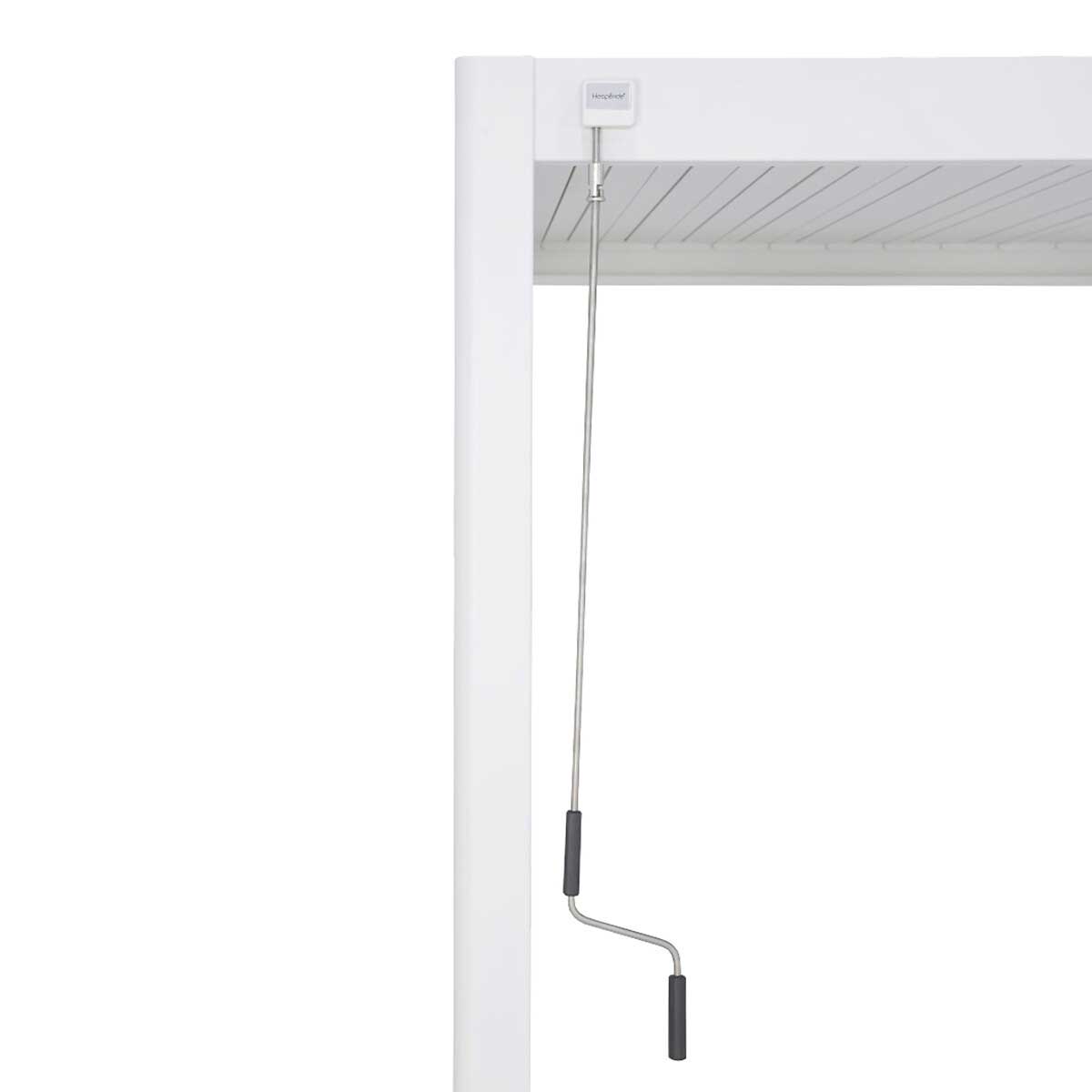 Pérgola ÉVORA branco 3,6x6m,  Pérgola ÉVORA branco 3,6x6m