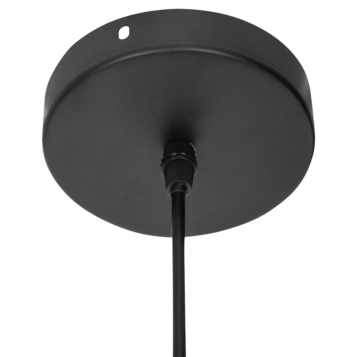 Candeeiro de teto em pvc e metal anea