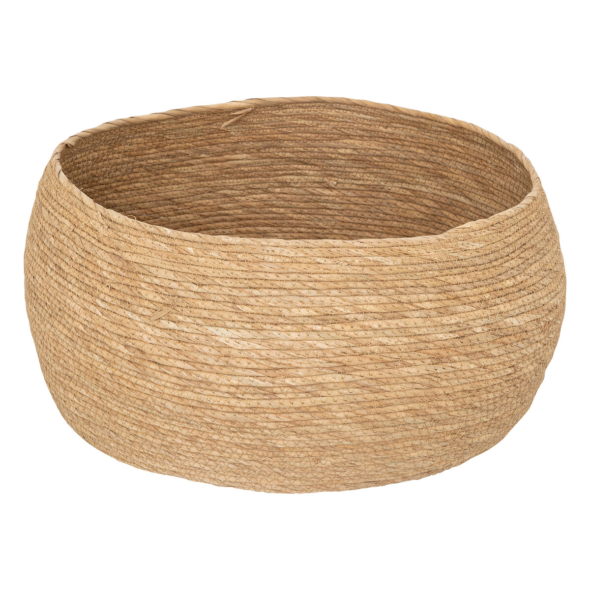 Cesto ALIZA em bege D50x24cm