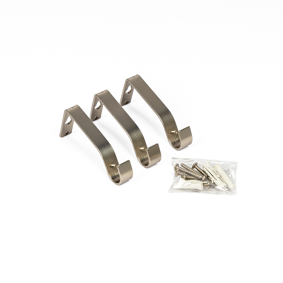 Kit var&atilde;o extens&iacute;vel ZEN prateado 210-380cm