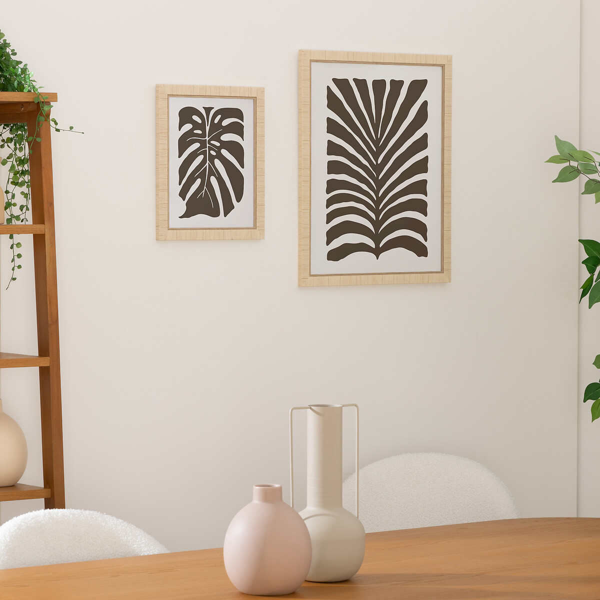 Moldura Thea Bege Em MDF 13x18cm