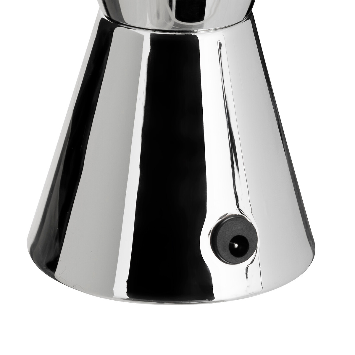 Candeeiro de mesa LAVA prateado 36,5cm