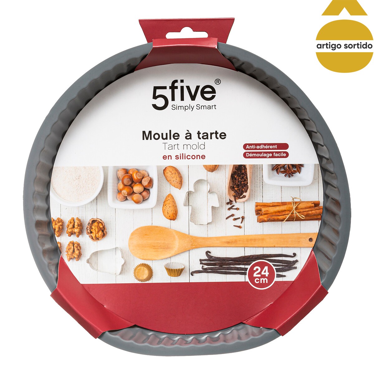 Forma em silicone m&eacute;dia