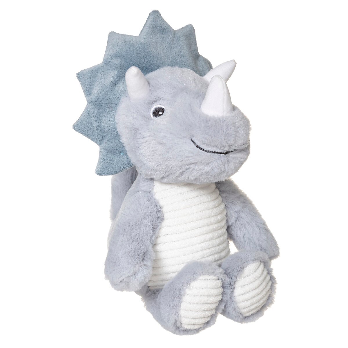 Peluche charli dinossauro cinza