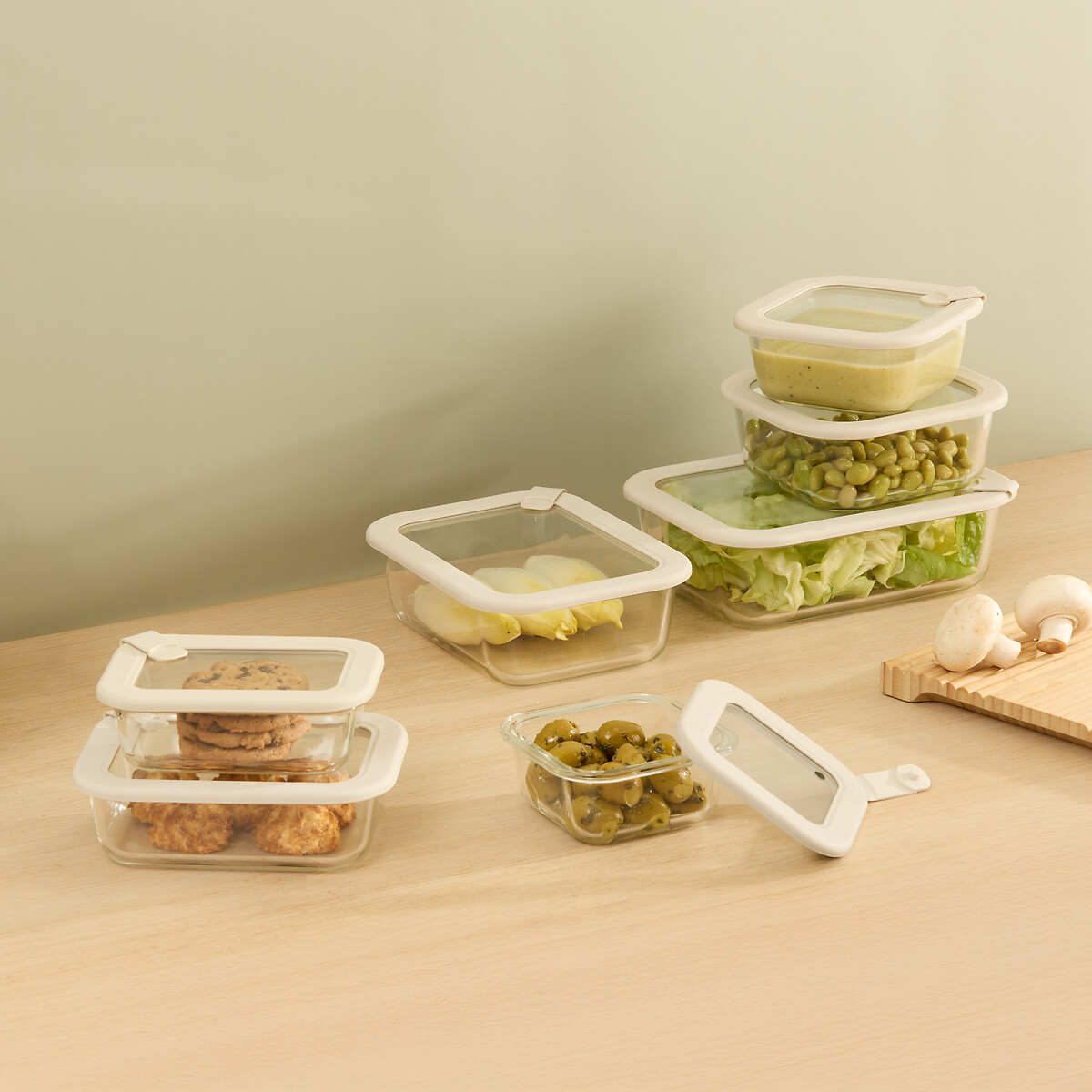 Caixa herm&eacute;tica retangular SILEAT 0,6l