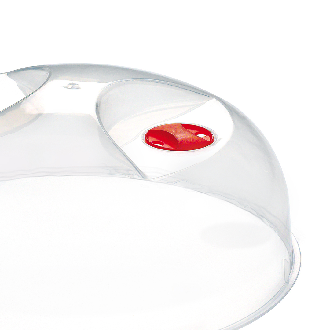 Tampa com respiro para microondas 30cm