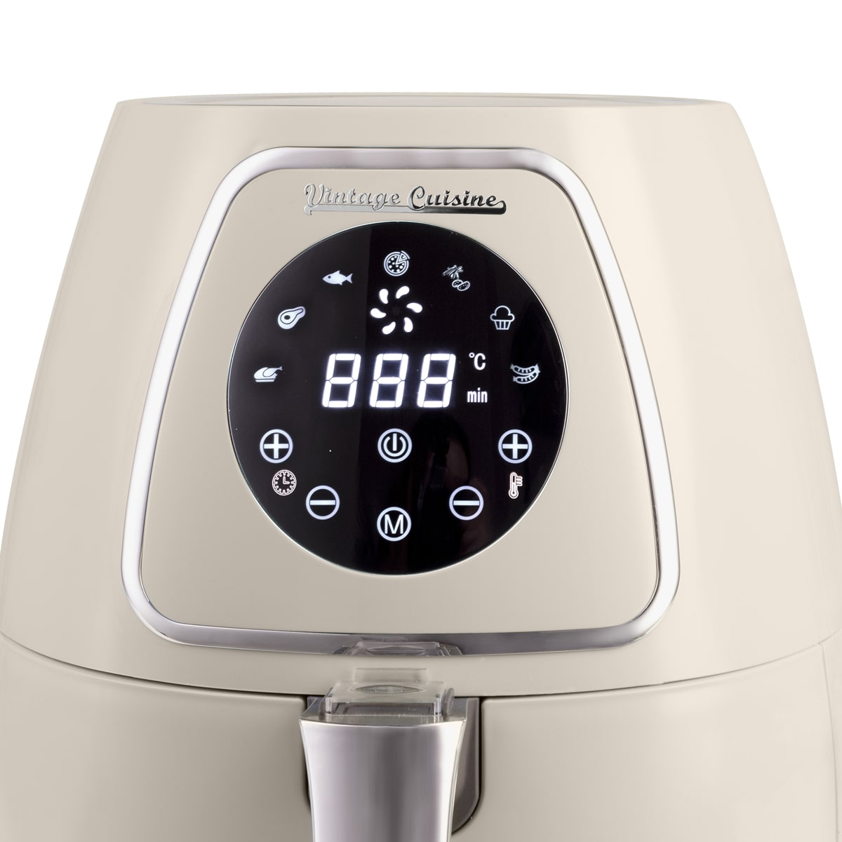Fritadeira airfryer VINTAGE CUISINE creme 1300w,  Fritadeira airfryer VINTAGE CUISINE creme 1300w