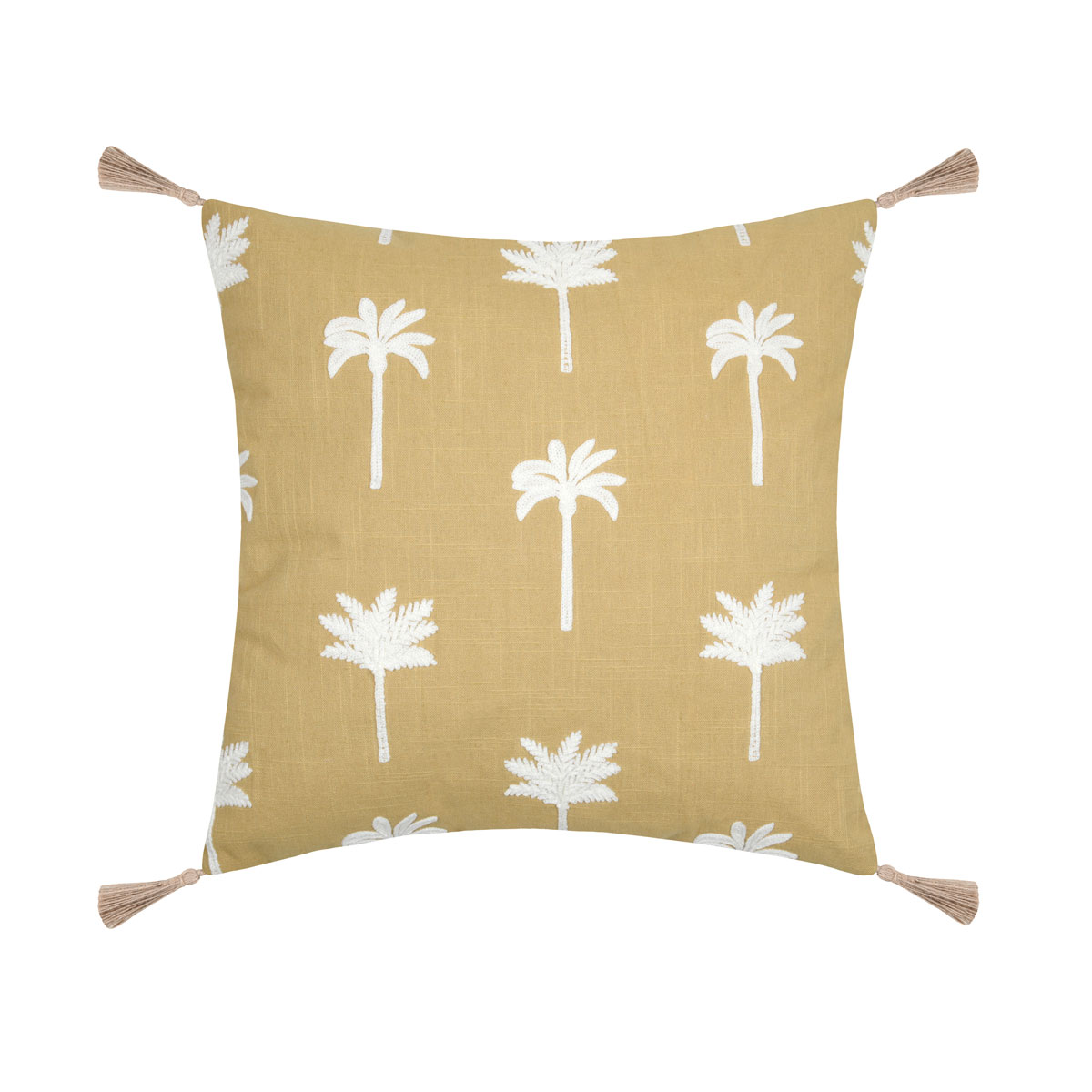 Almofada CASABLANCA amarela 40x40cm