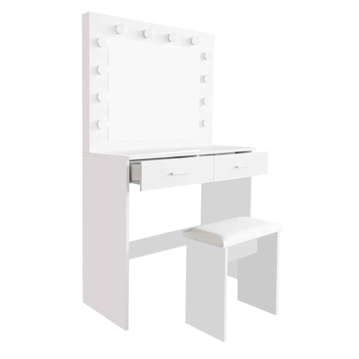 Toucador ATICA com espelho e banco