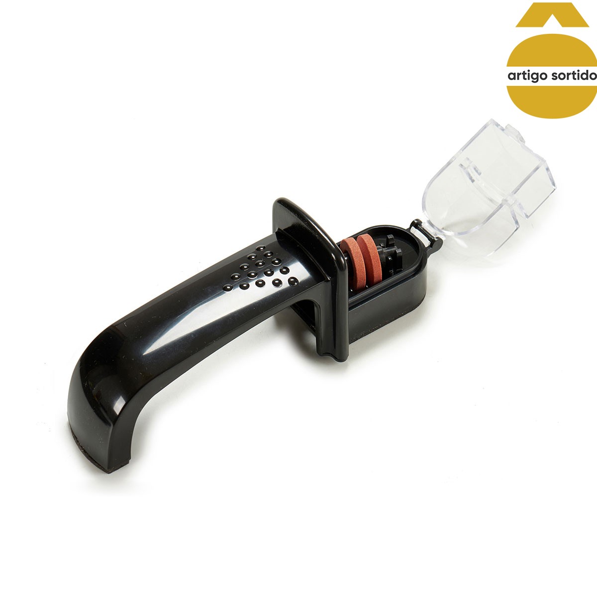 Afiador de facas com pega