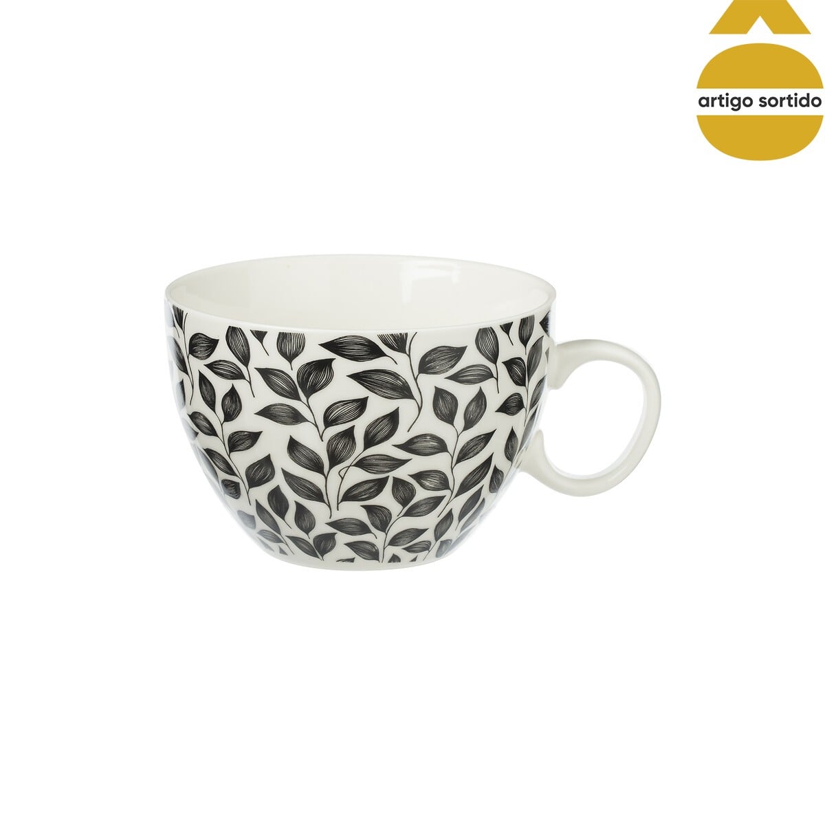 Almo&ccedil;adeira de cer&acirc;mica FLORAL 38cl