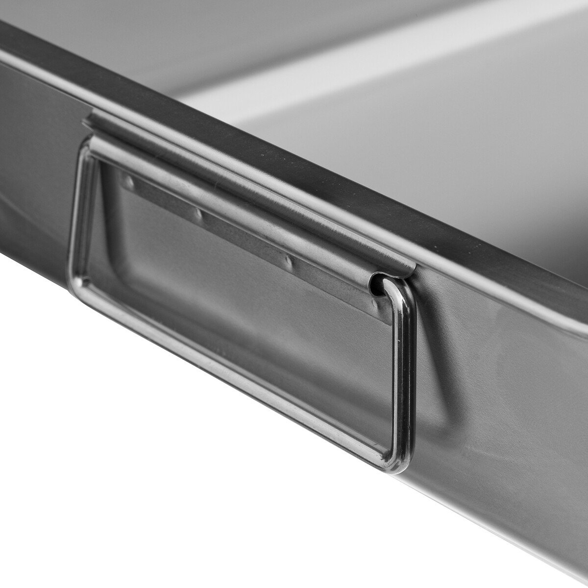 Tabuleiro para forno em inox com grelha 30x40cm