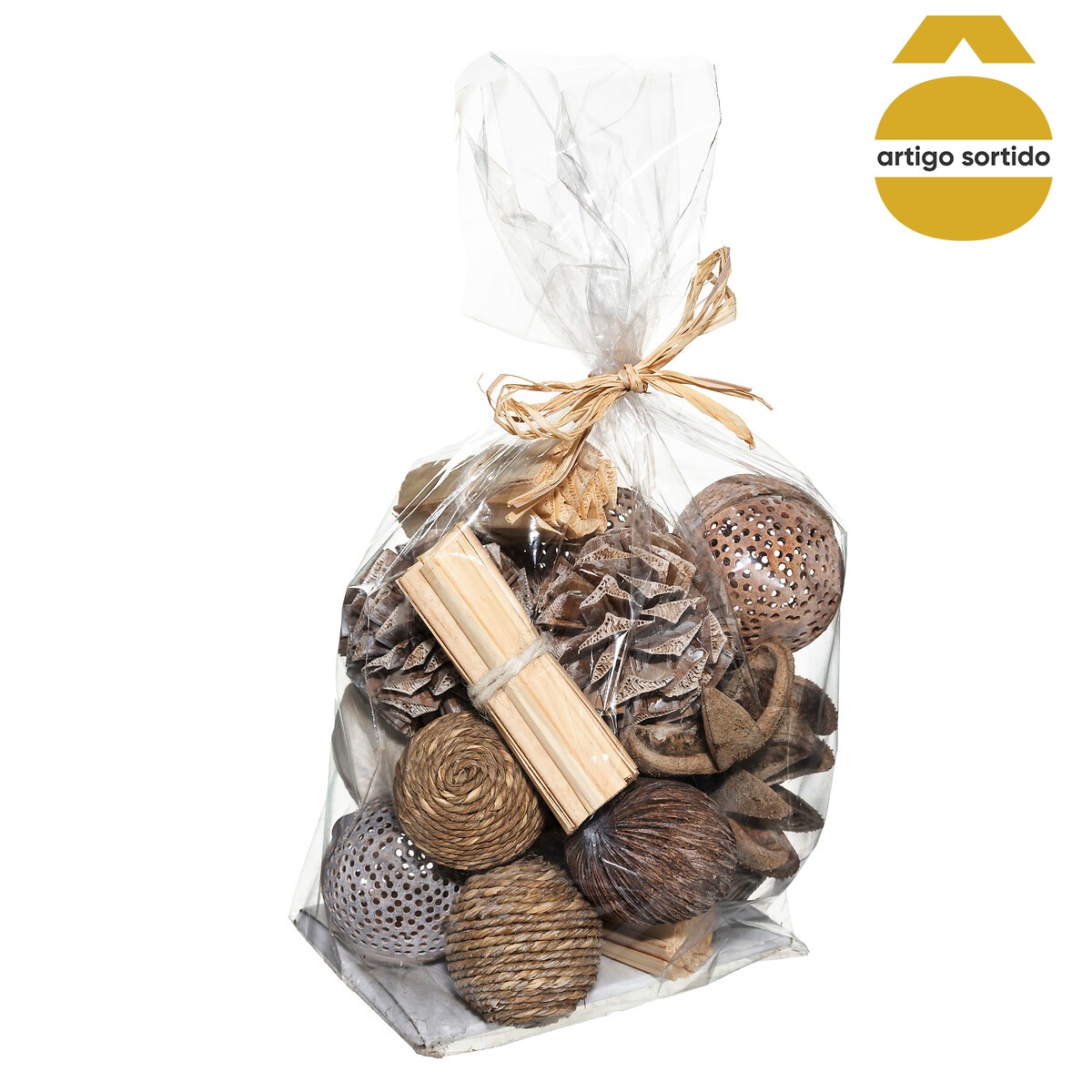 Acess&oacute;rios secos para decora&ccedil;&atilde;o