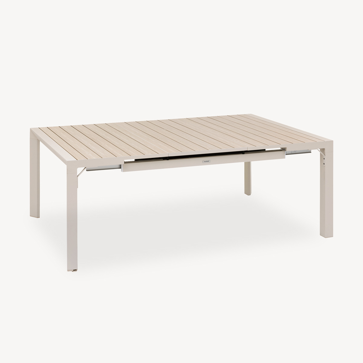 Mesa extens&iacute;vel autom&aacute;tica &Eacute;VASION linho 142-202cm