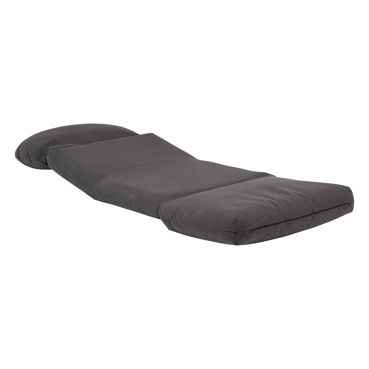 Pufe convertível em cama MARZA cinza escuro 58x78x82cm,  Pufe convertível em cama MARZA cinza escuro 58x78x82cm
