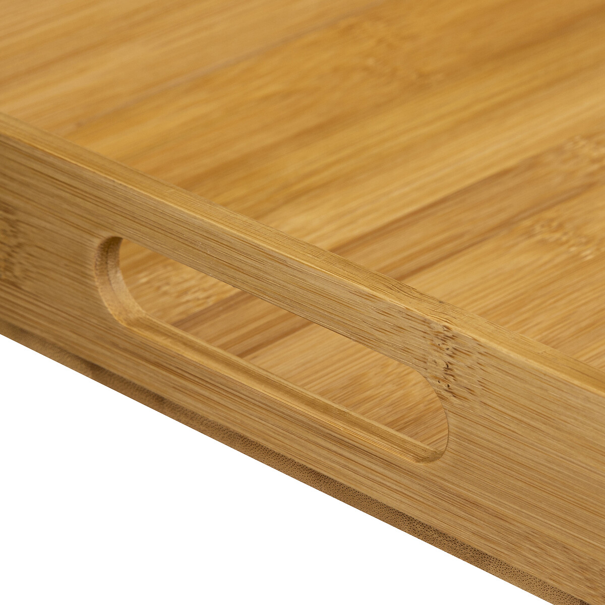 Conjunto de 2 tabuleiros de servir em bambu