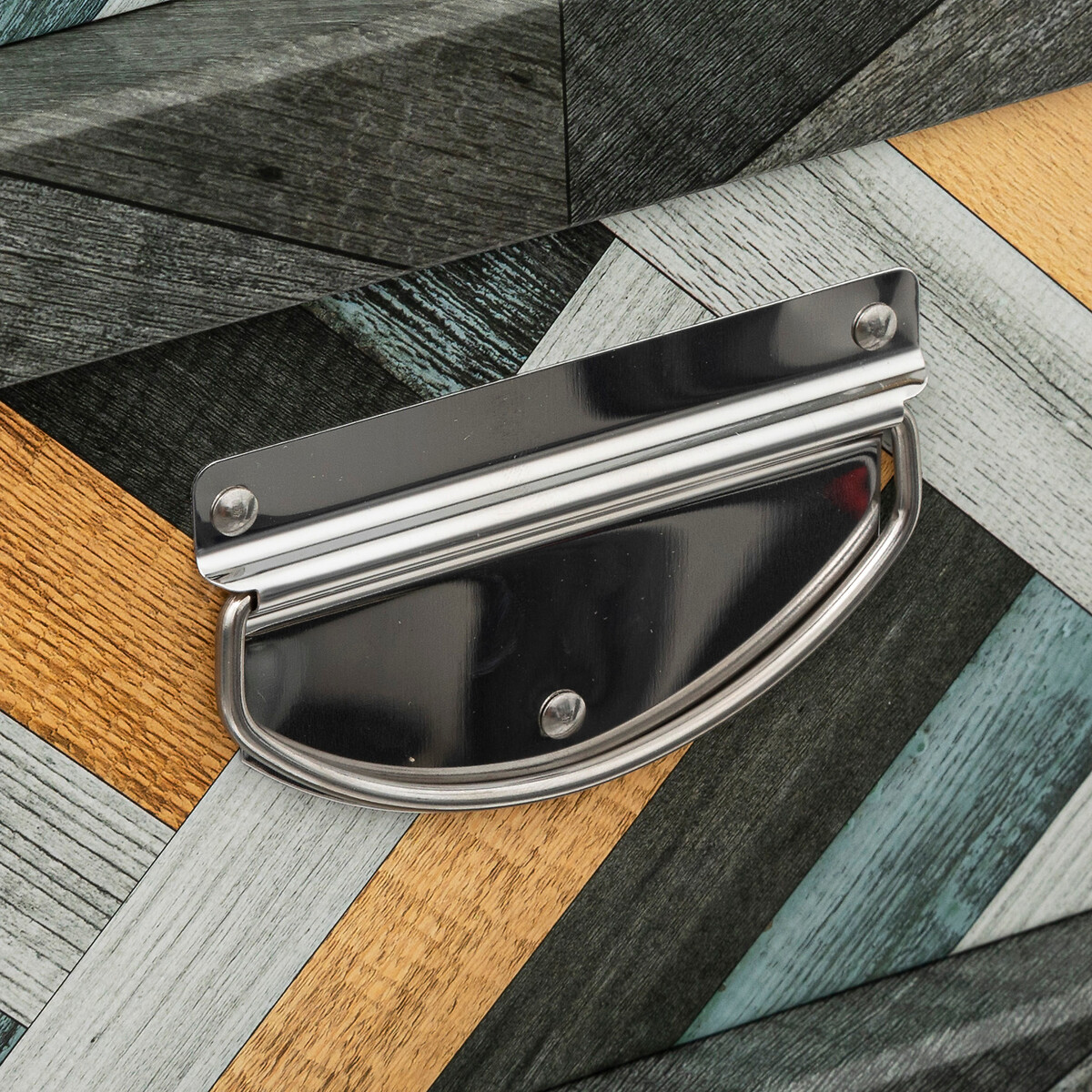 Conjunto de 6 caixas de arruma&ccedil;&atilde;o MARQUETRY