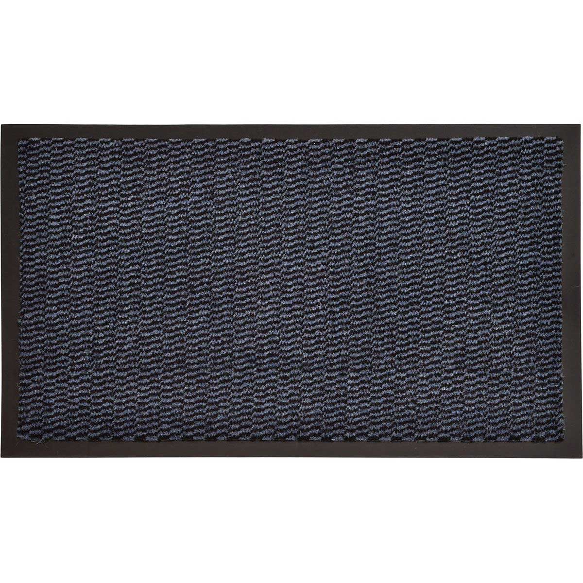Tapete de entrada LISA azul 60x80cm
