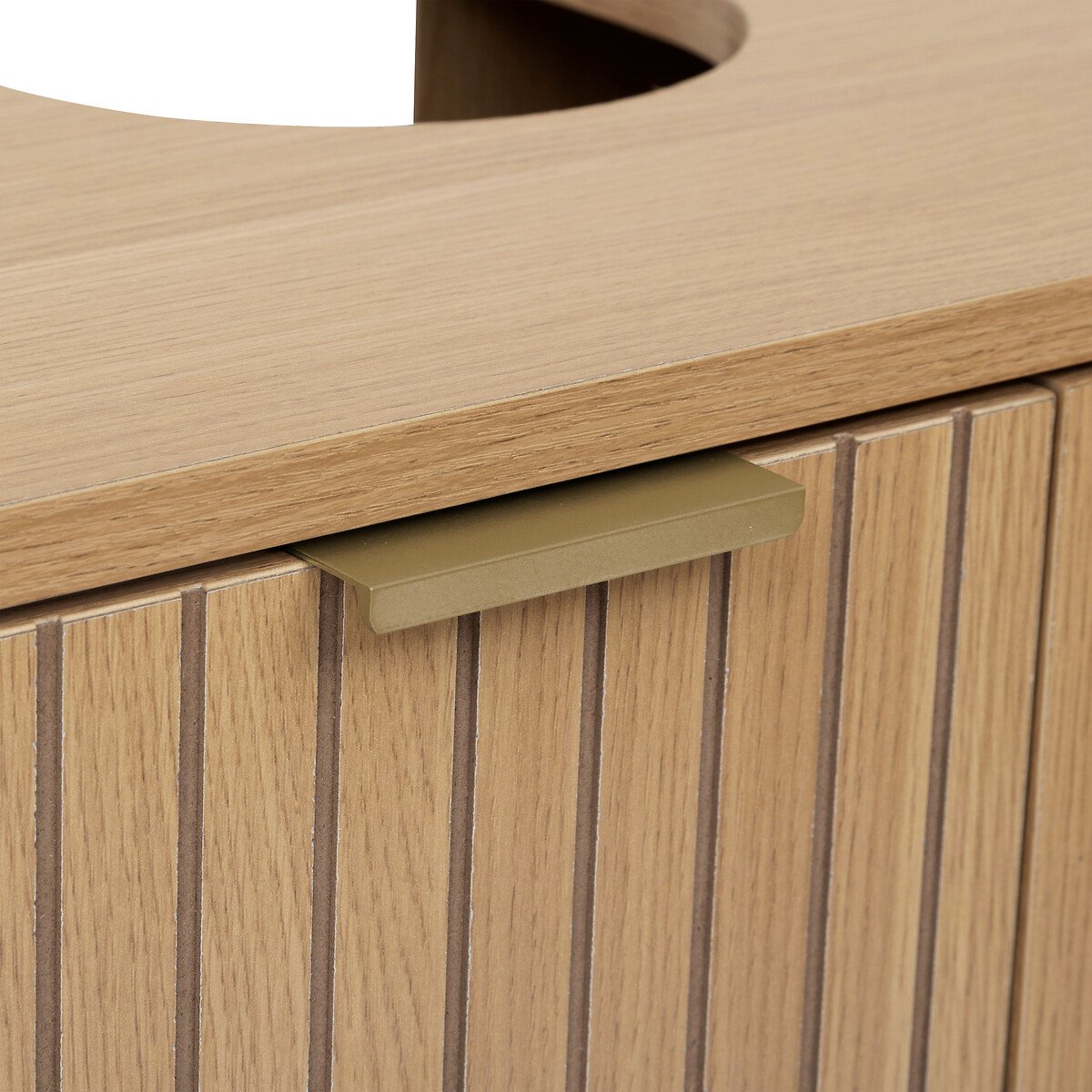 M&oacute;vel wc TASSO para lavat&oacute;rio bege em mdf