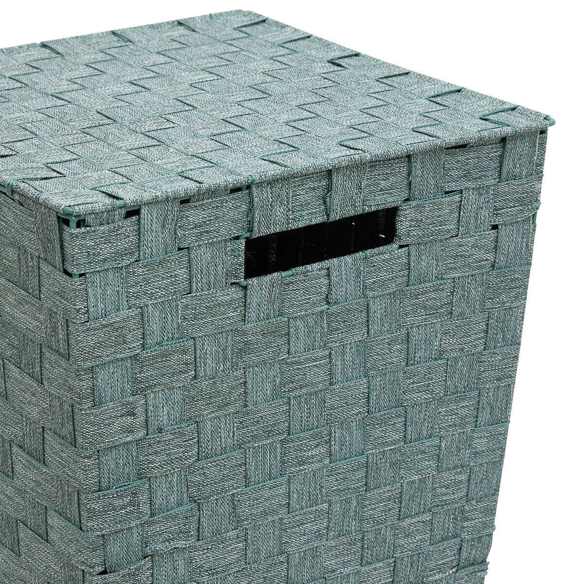 Cesto para roupa wc LISE verde 50l
