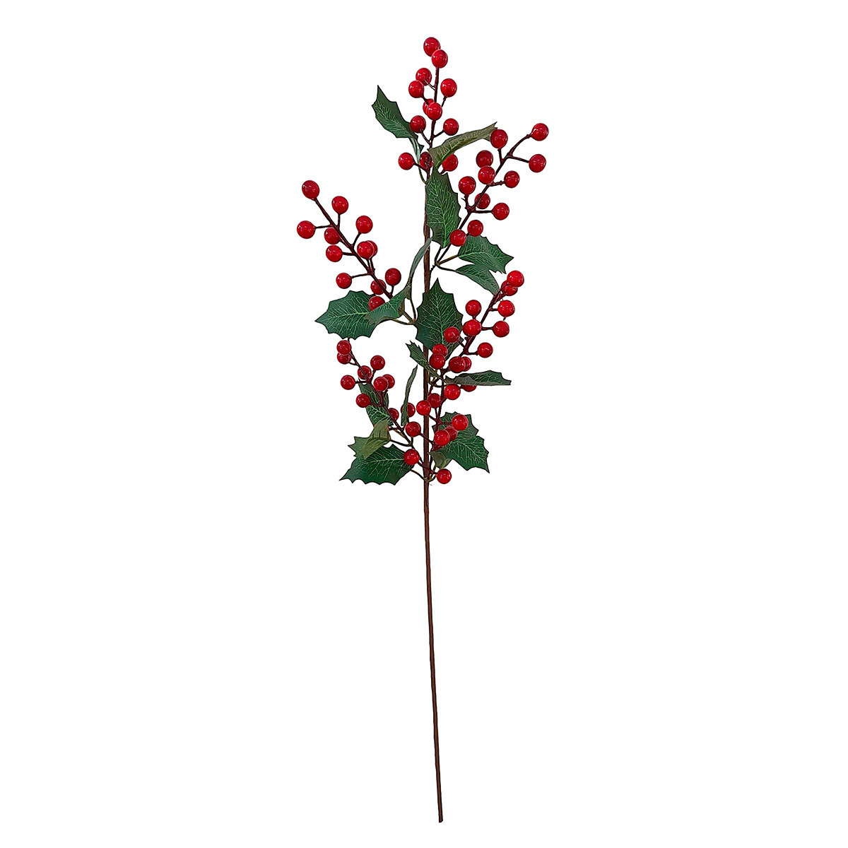 Haste azevinho com bagas 73cm