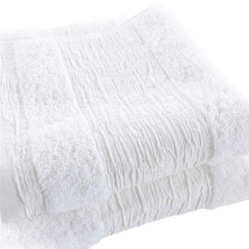 Conjunto de 2 toalhas de banho NUR branco