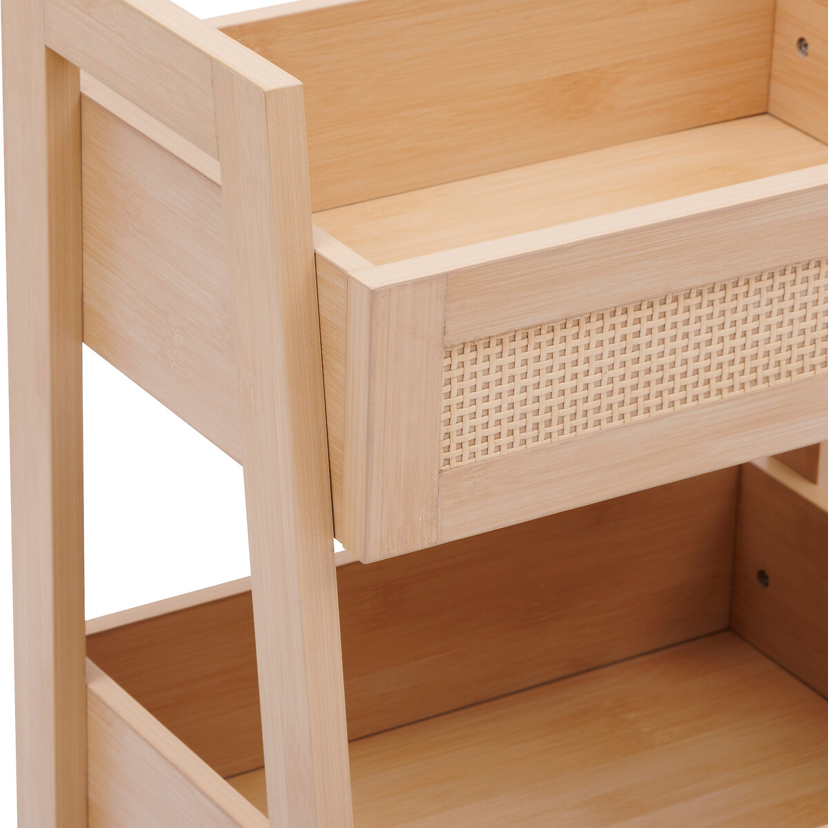 M&oacute;vel de apoio wc com 3 prateleiras bege