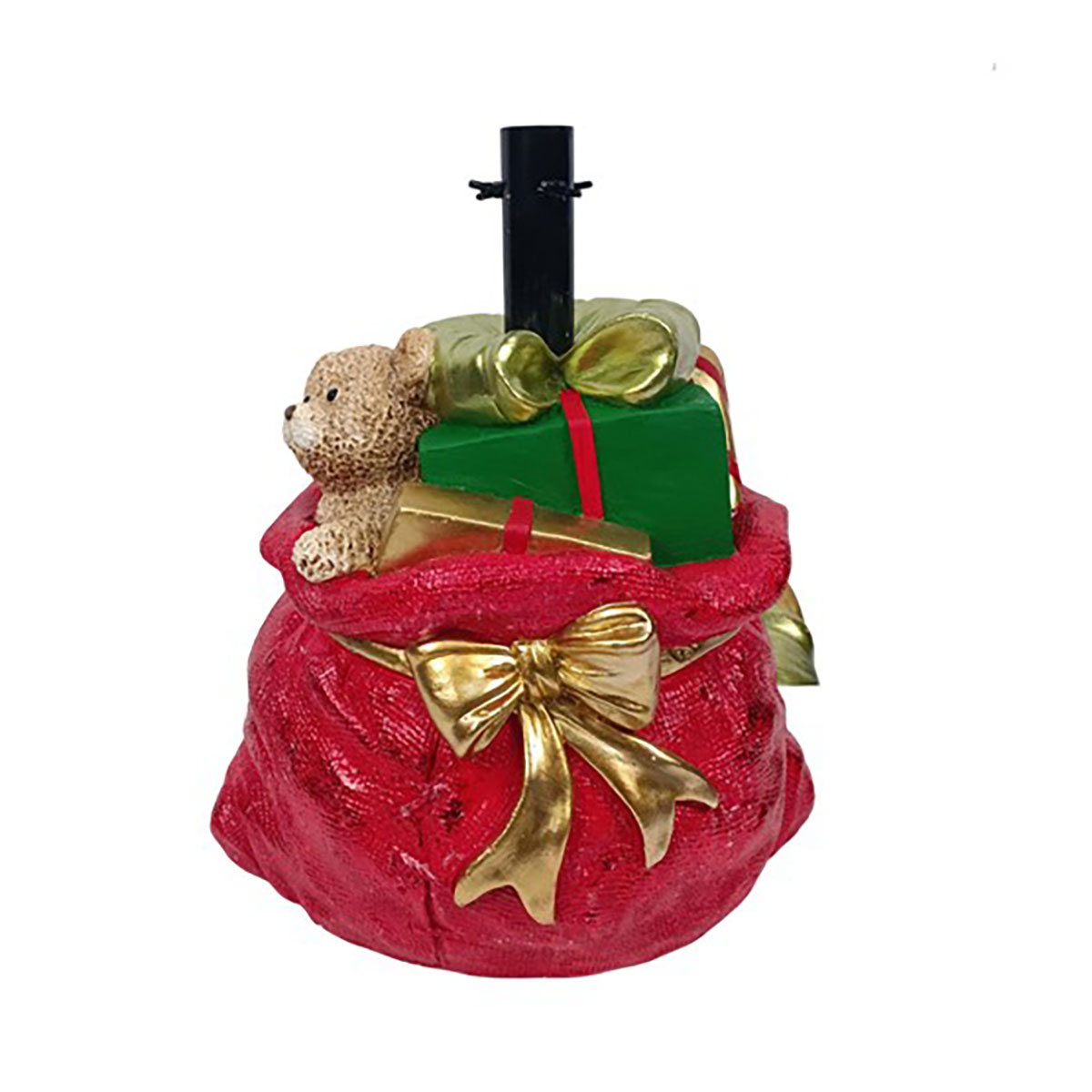 Base Para &Aacute;rvore De Natal De Saco De Presente 38cm