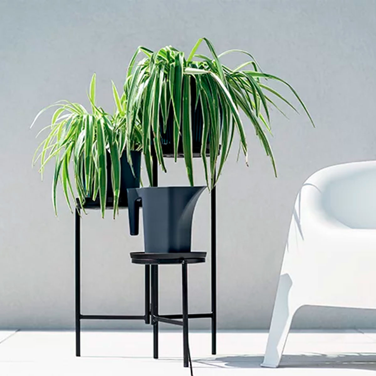 Regador Cinzento 20x12cm