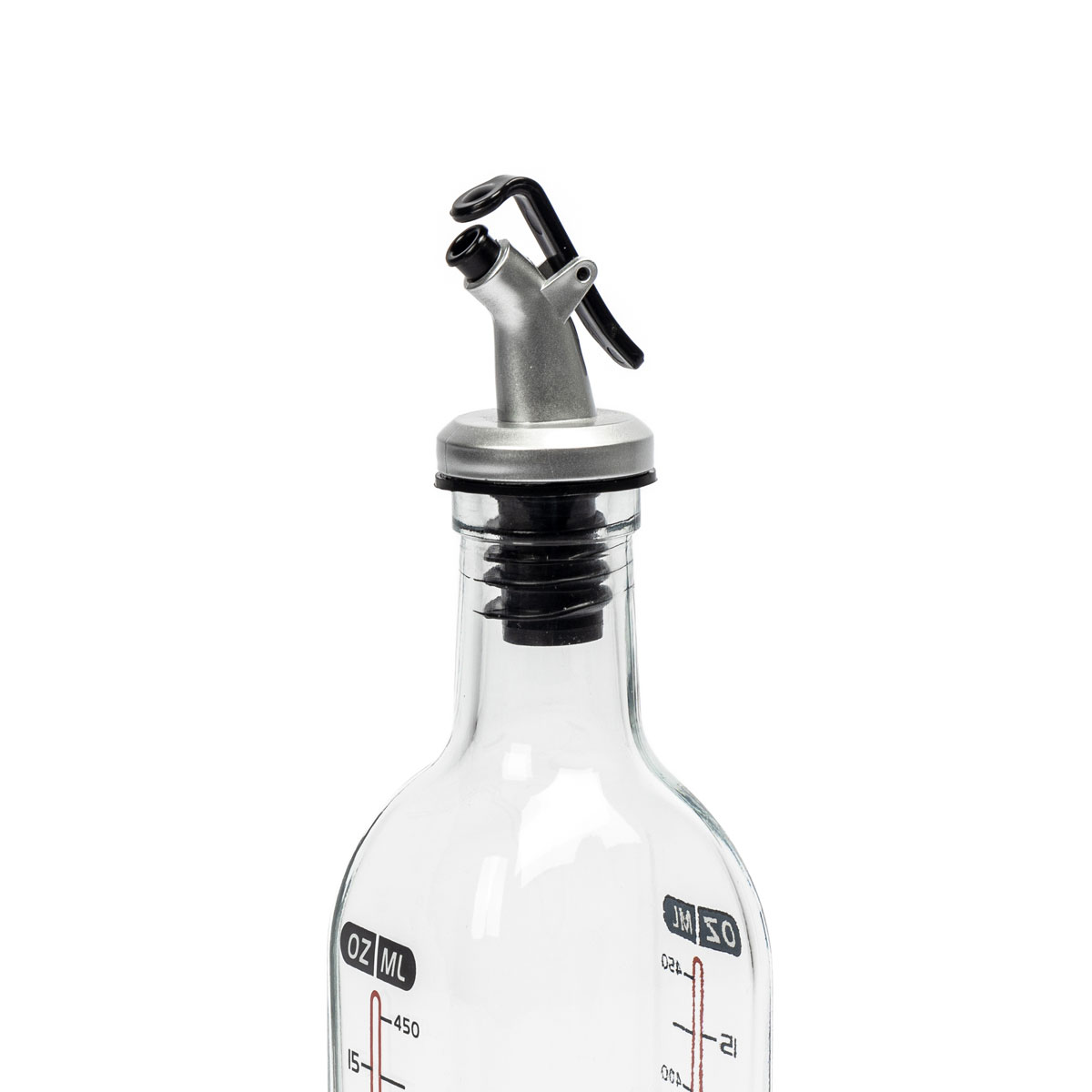 Galheteiro de vidro com medidor 500ml