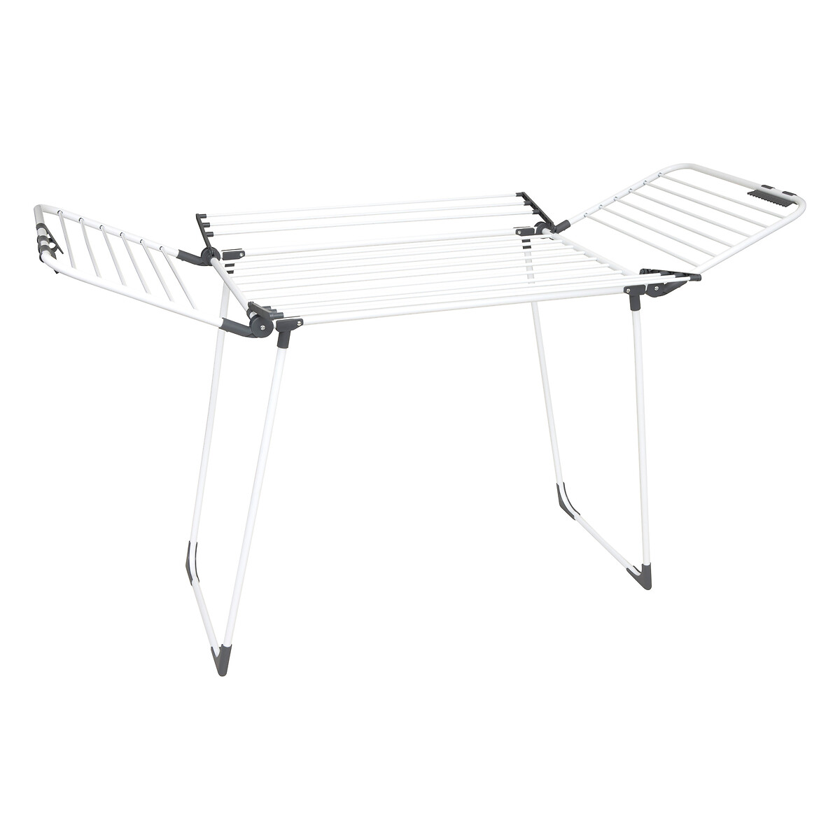 Estendal para roupa SINAI branco em a&ccedil;o