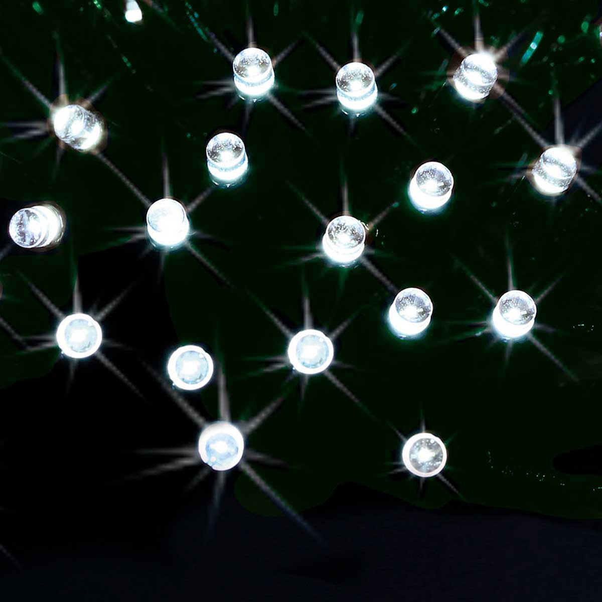 S&eacute;rie luminosa de natal branco frio 200 leds 20m