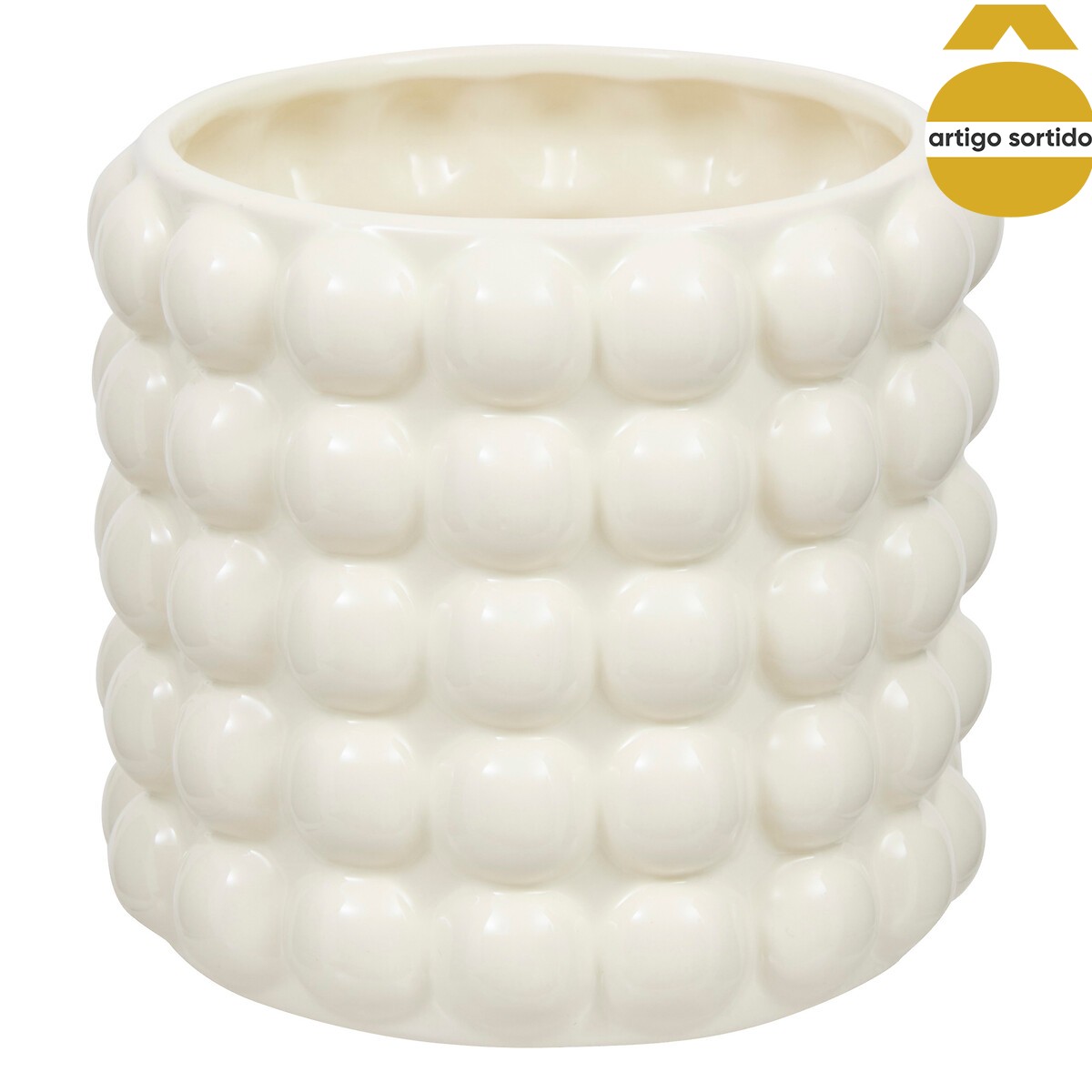 Jarra 3d SKY em cer&acirc;mica 14cm