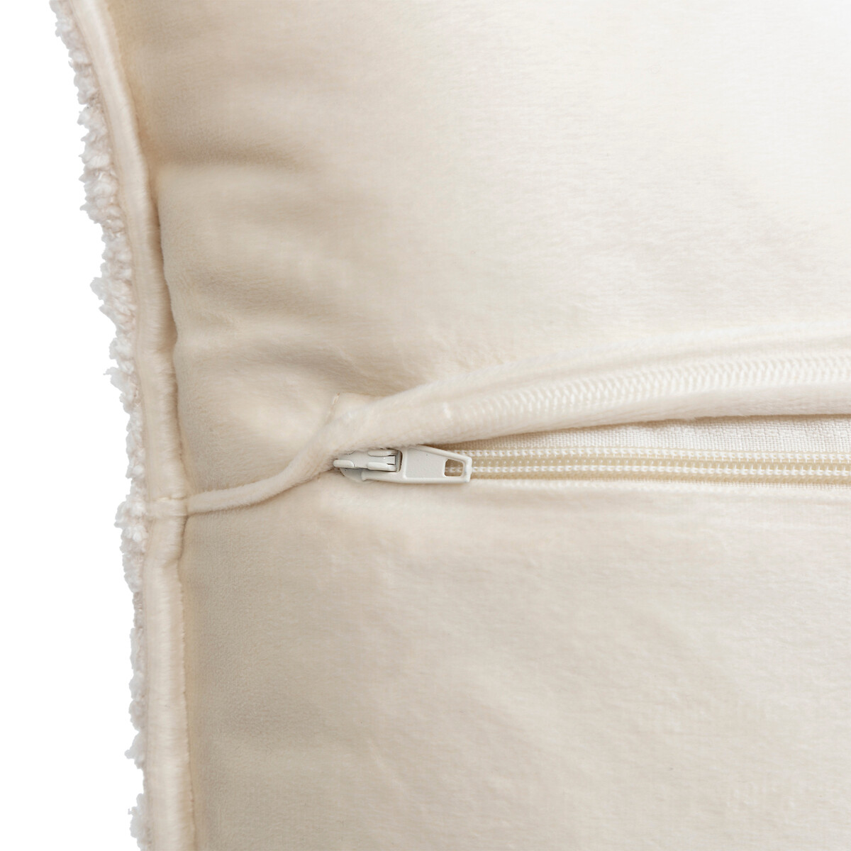 Almofada AUTOMNE bouclette marfim 45x45cm